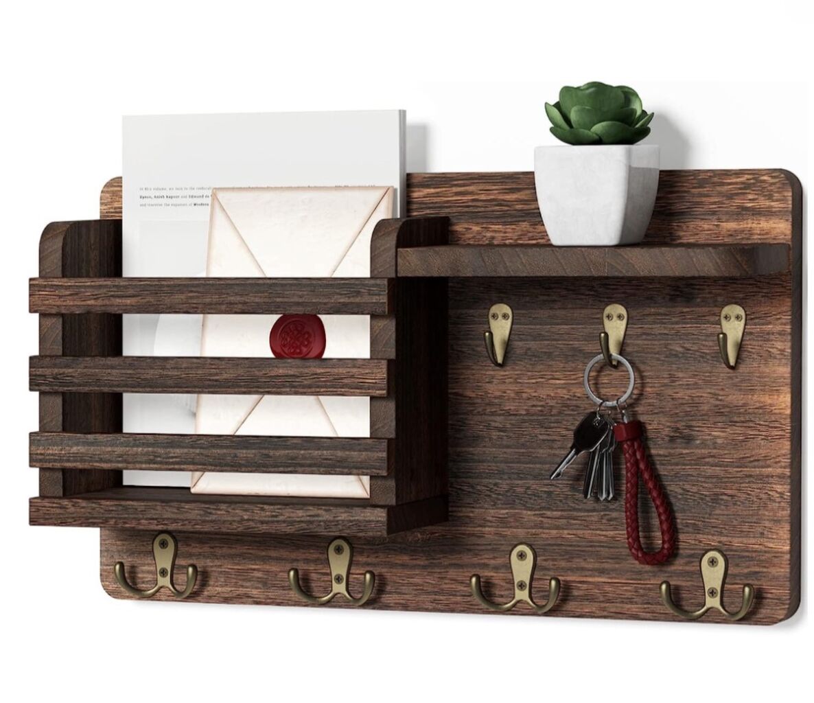 Nekon Mail Holder for Wall Mail Organizer  $20 was $31 