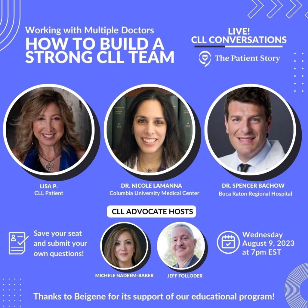 Live Discussion: How to Build a Strong CLL Team: Working with Multiple Doctors