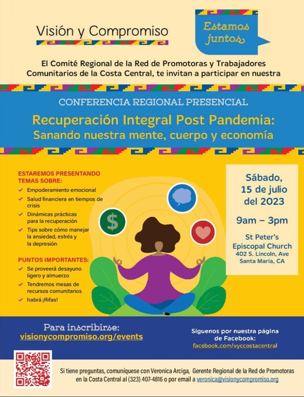 Inscr&iacute;bete aqu&iacute; para la Conferencia Regional de la Red de Promotoras y Trabajadores Comunitarios
