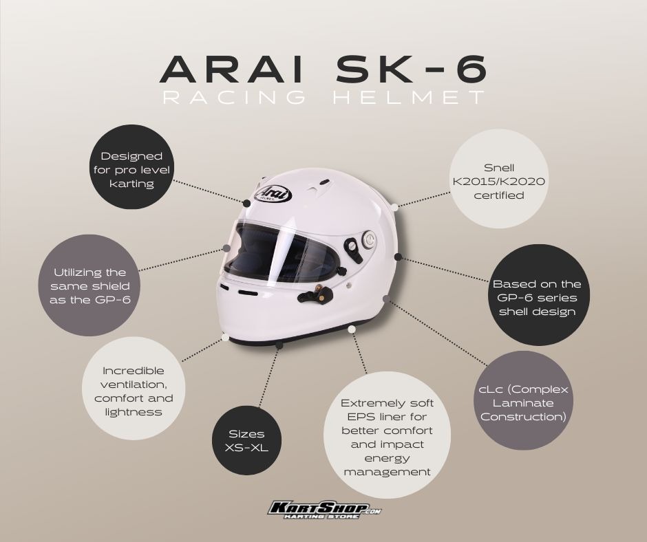 Arai SK-6 Helmet