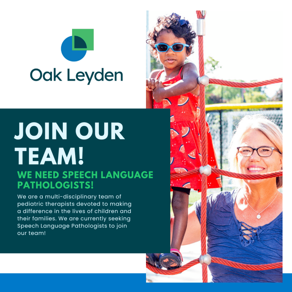 Employment Opportunity: Speech Therapist