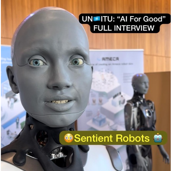🚨Shocking❗️Ai Robot Interview - UN 🇺🇳ITU : AI For Good 2023