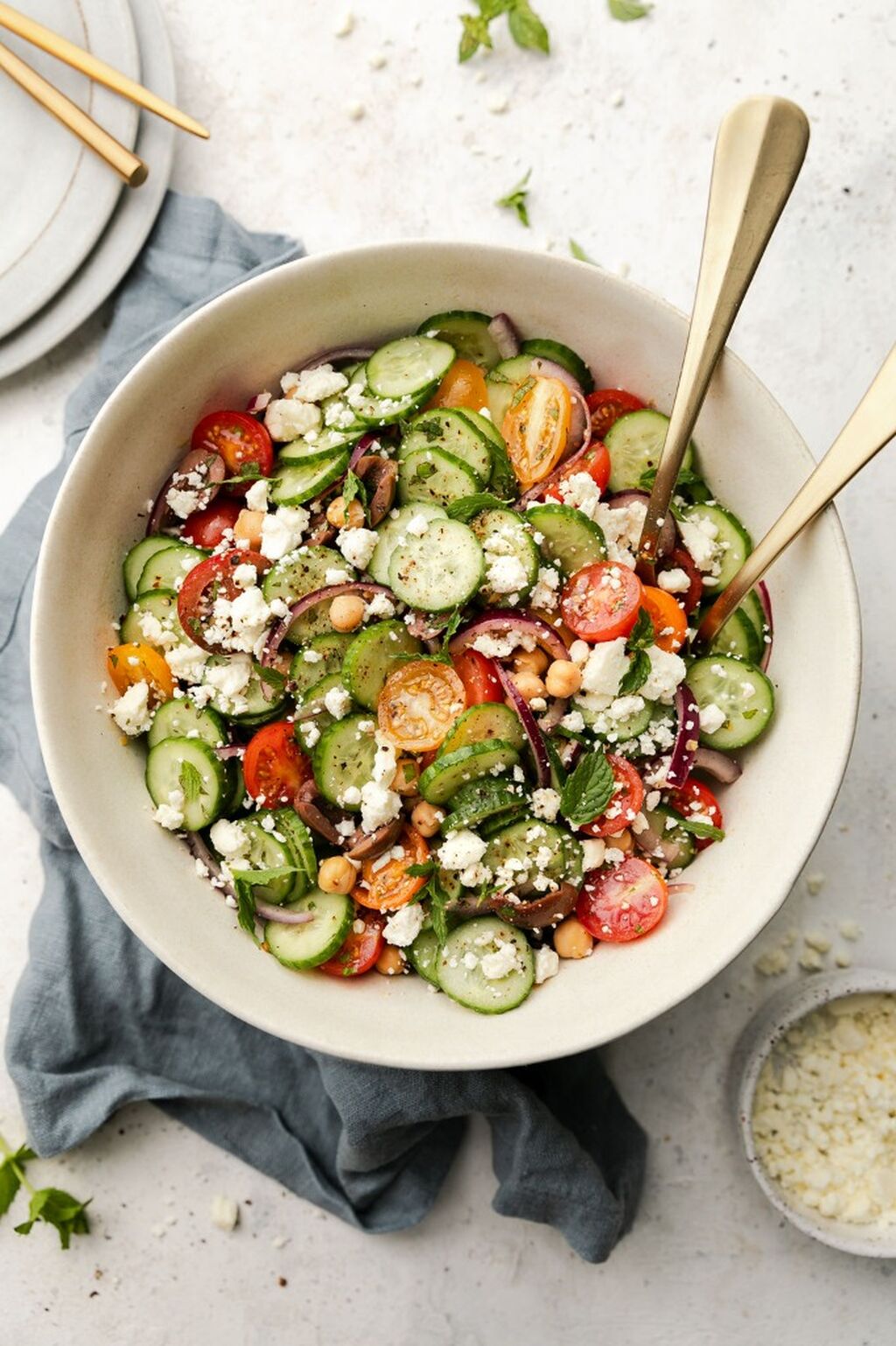 Greek Cucumber Salad (Reel)