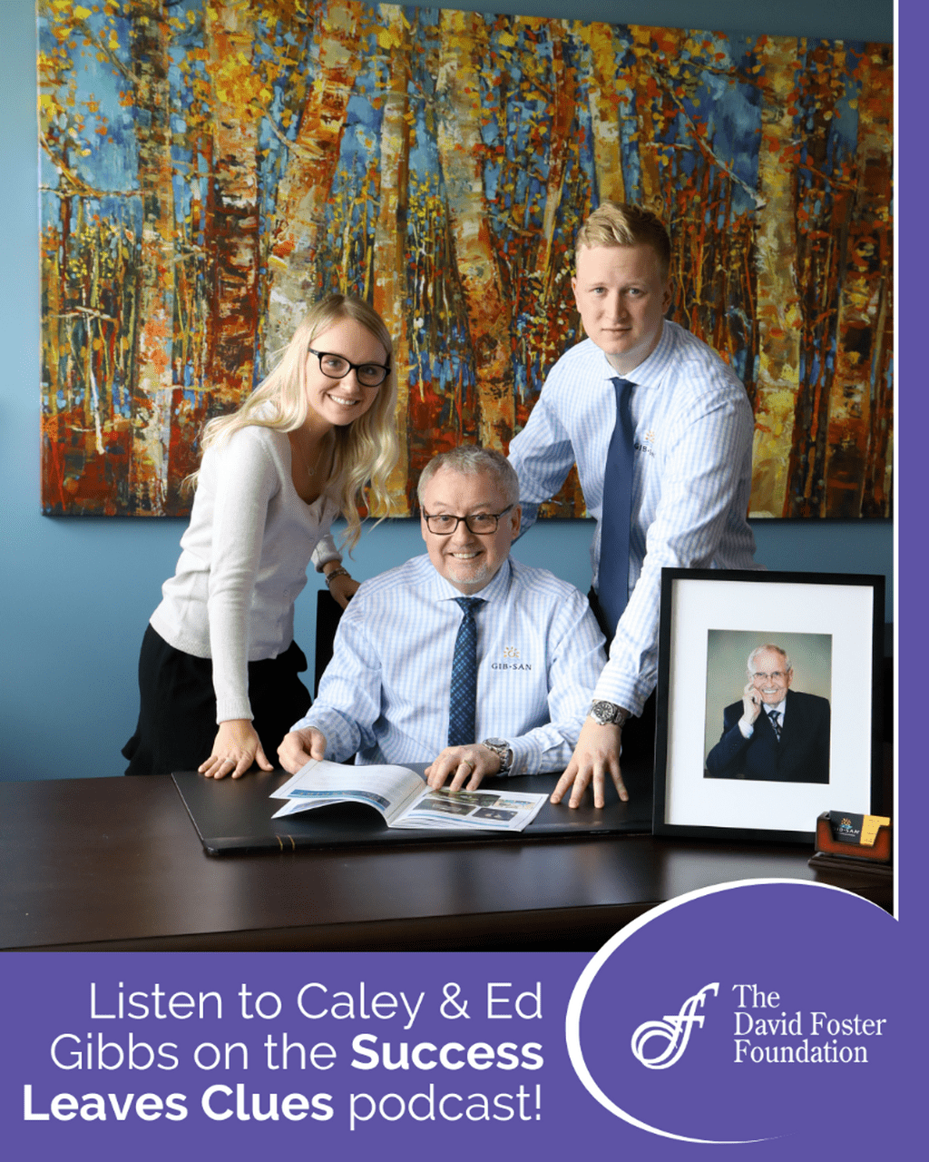Listen to Caley & Ed Gibbs on the Success Leaves Clues podcast!