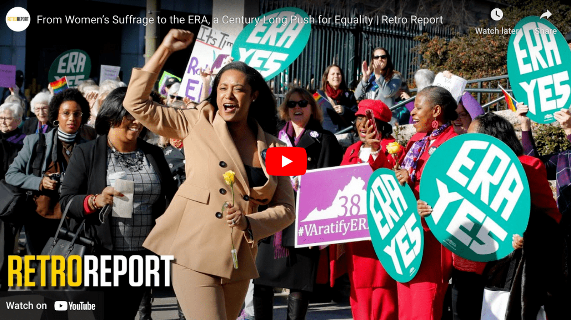 From Women's Suffrage to the ERA