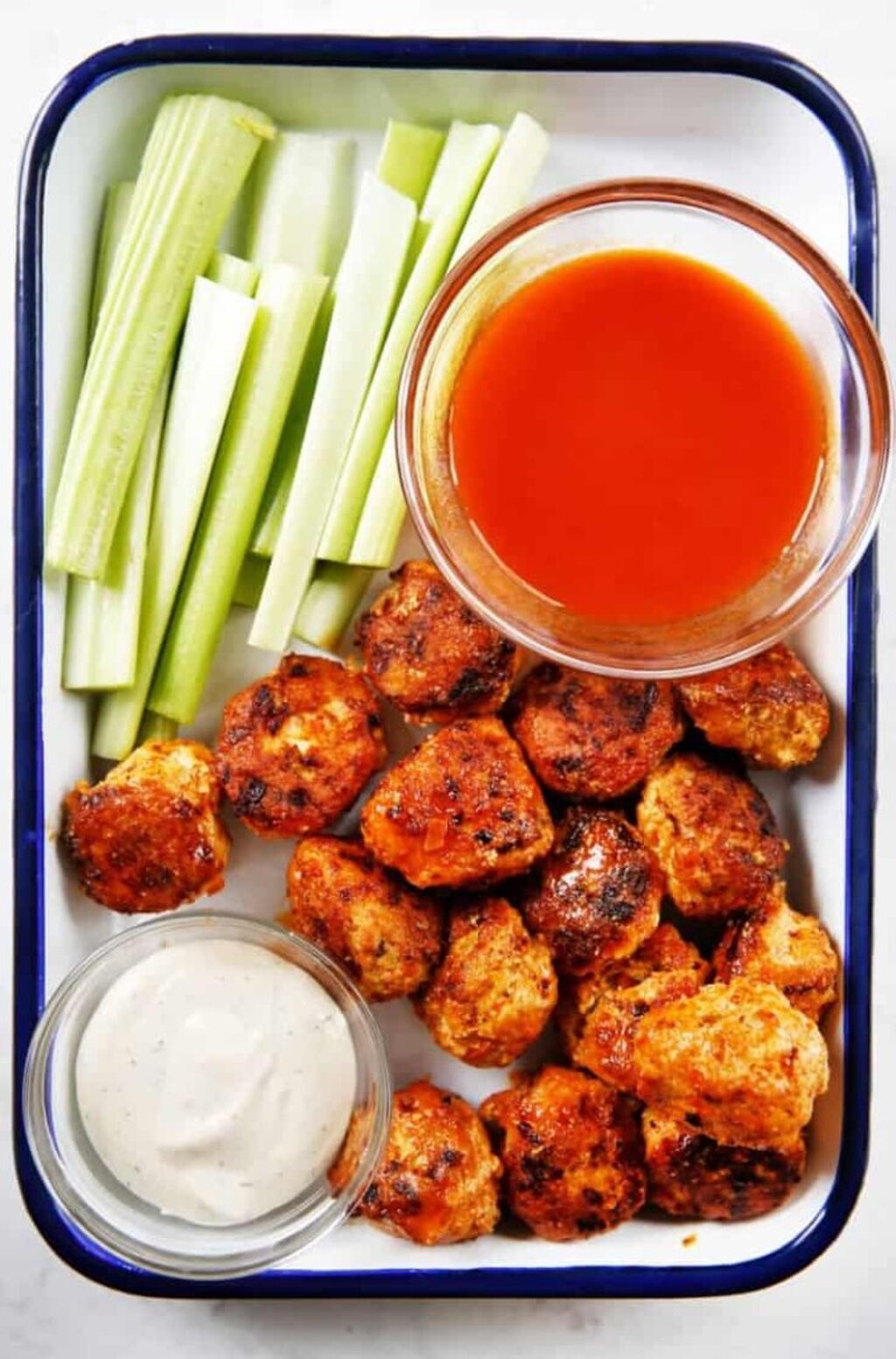 Buffalo Chicken Meatballs