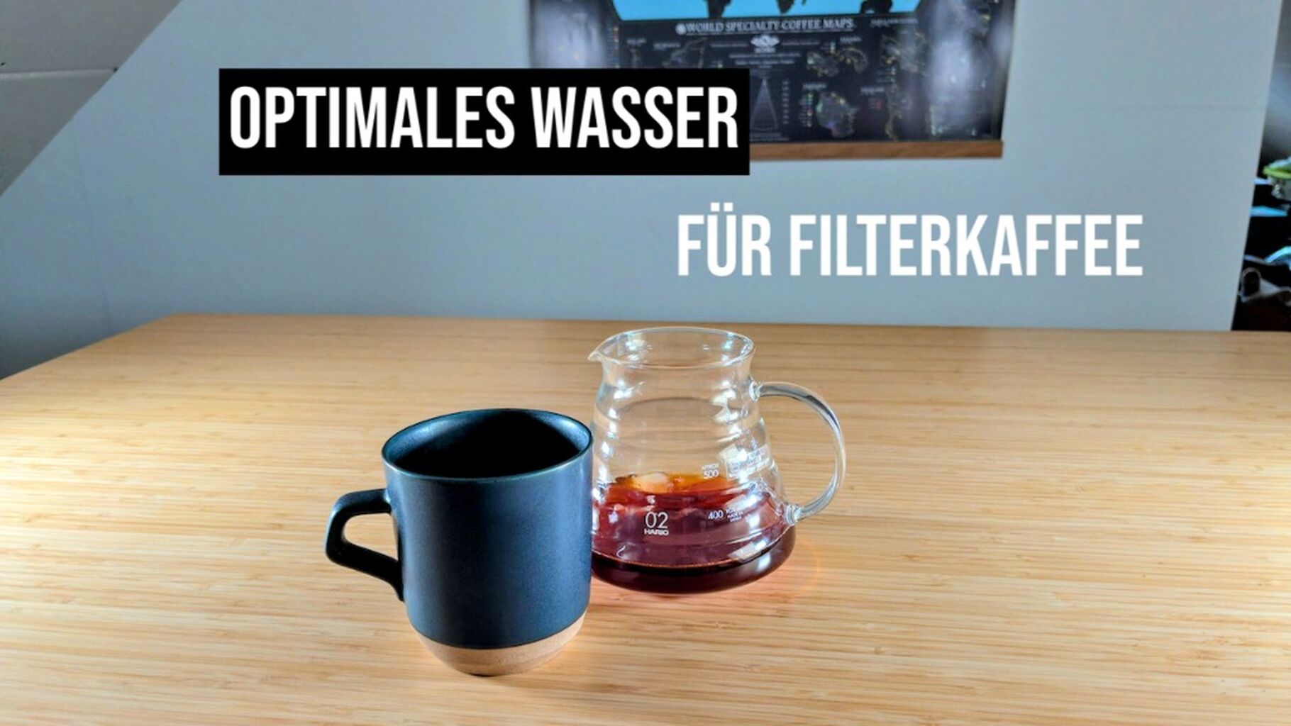 Das optimale Wasser f&uuml;r Filterkaffee