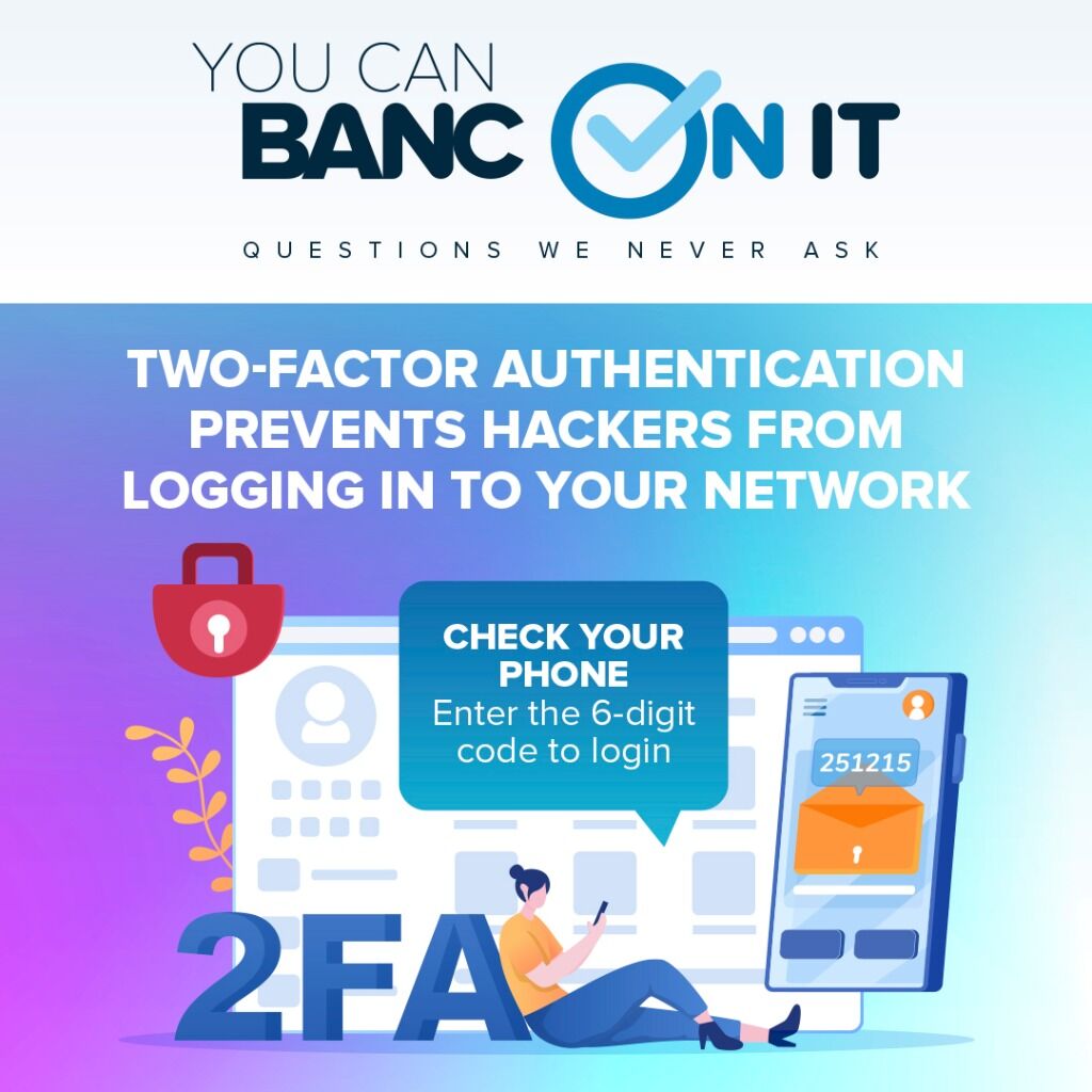 Banc On It - Two-Factor Authentication