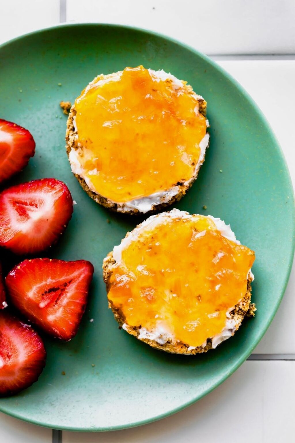 Microwave English muffins from cookbook 
