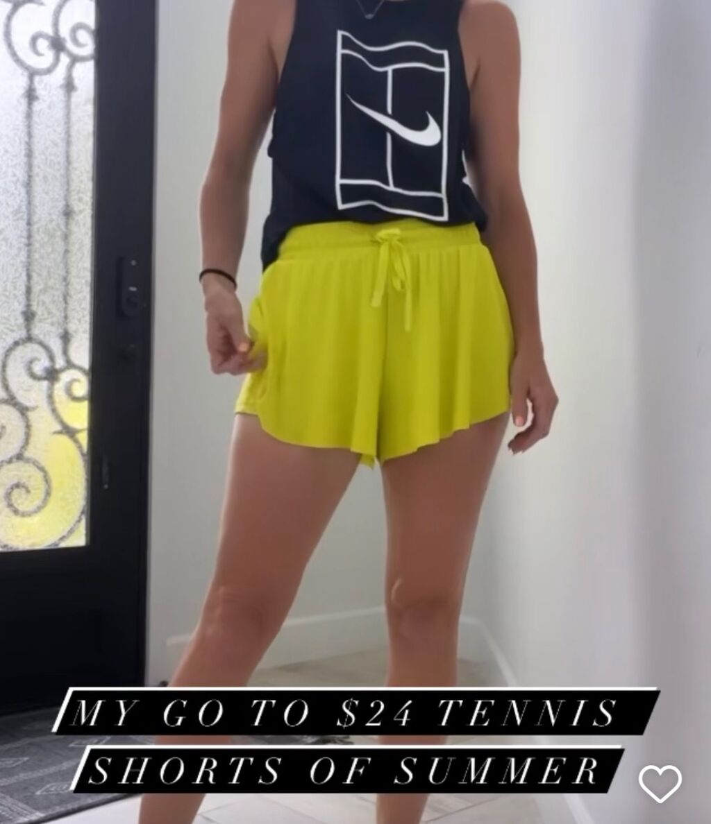 Tennis shorts of summer