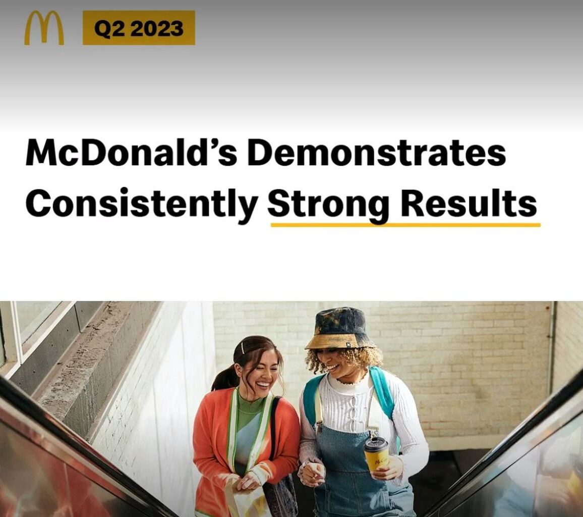 McDonald's Q2 2023 Earnings
