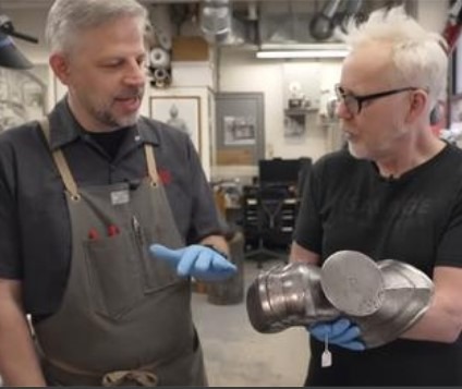 Adam Savage Tours The Met's Ancient Armored Clothing!