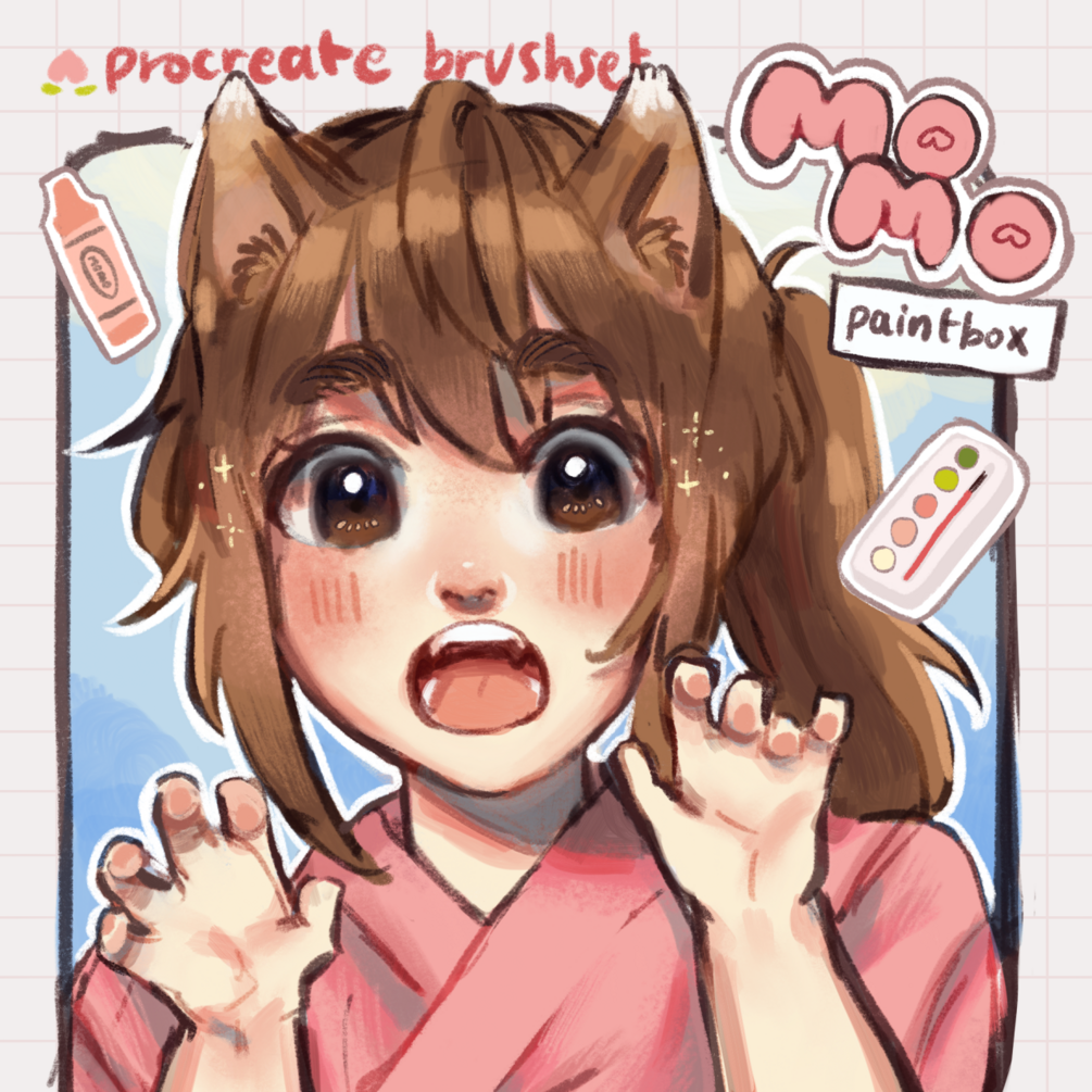 Momo Paintbox - Procreate Brush Set