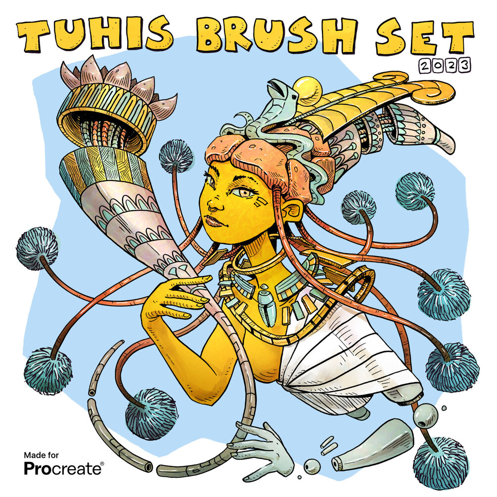 Tuhis Brush Set 2023 for Procreate