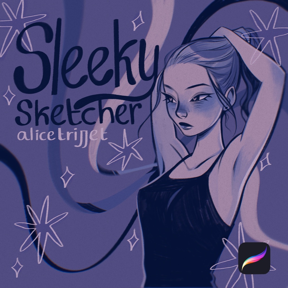 Sleeky Sketcher for Procreate 