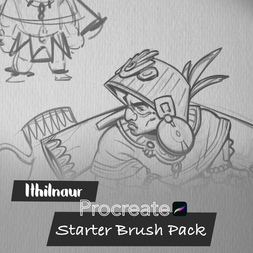 Ithilnaur Procreate "Starter Brush Pack&rdquo;