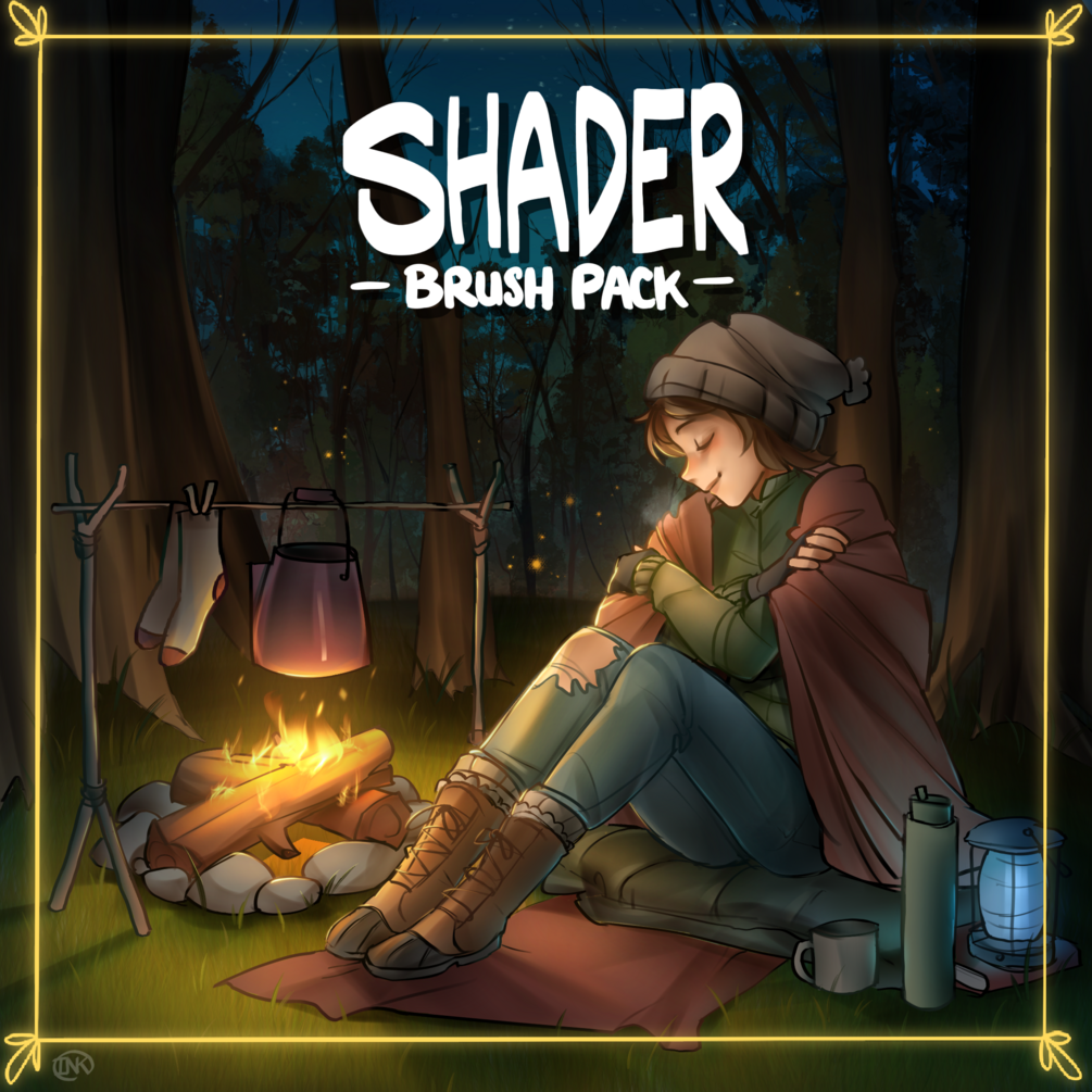 FREE Procreate Shader Brush Pack (12 Brushes)