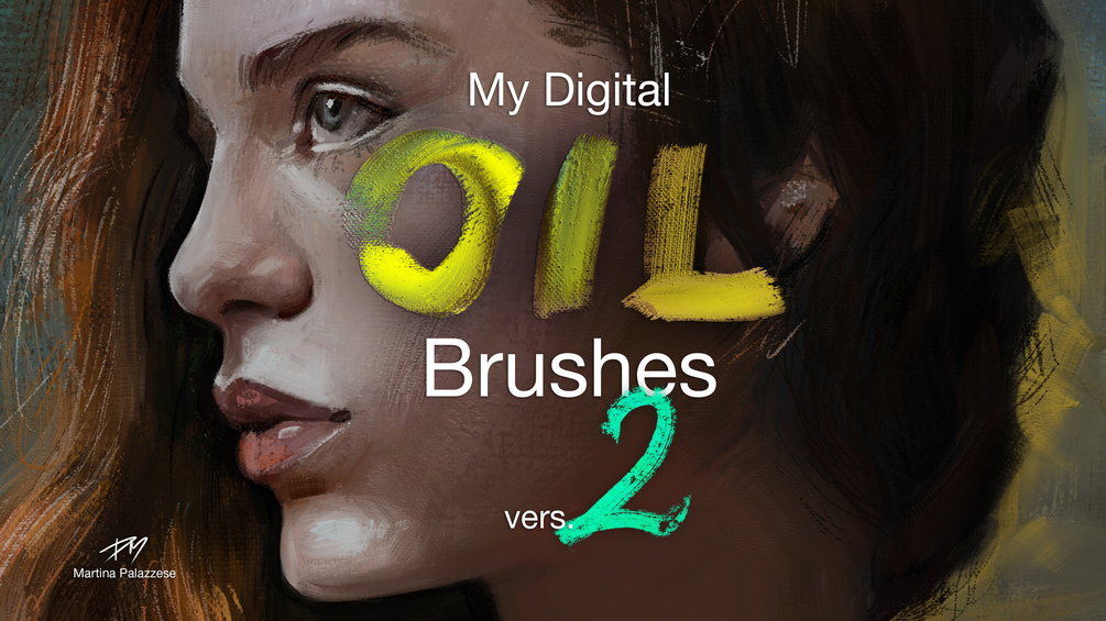 My digital Oil brushes for Photoshop vers.2 | free download