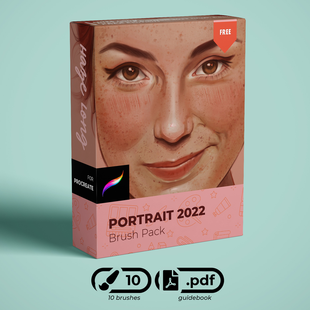 Haze Long Procreate Portrait 2022