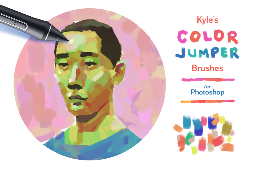 Kyle's Color Jumper Brushes for Photoshop