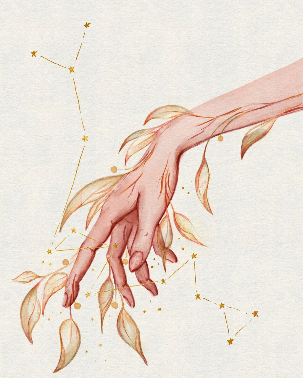 Magical hand drawing tutorial assets for procreate 
