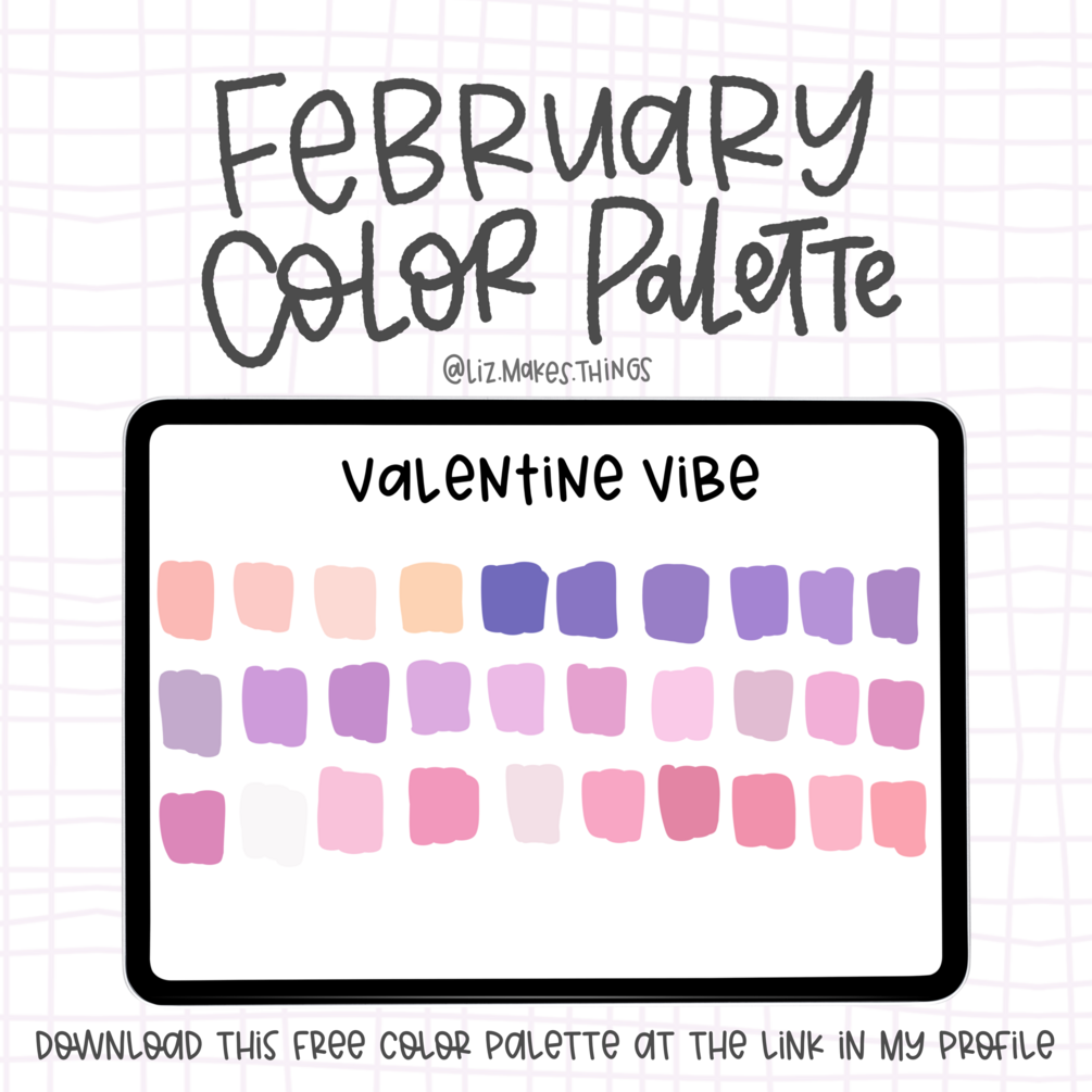 February 2023 Color Palette