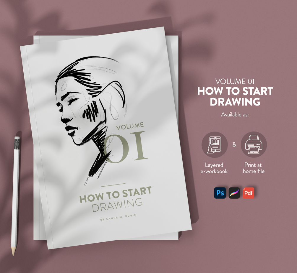 How to Start Drawing - Workbook