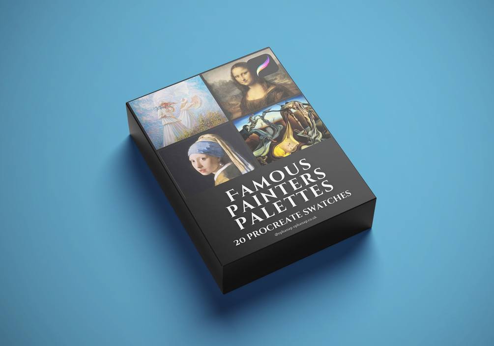 (Free) Famous Painters Colour Palettes - For both Procreate and non-Procreate users 