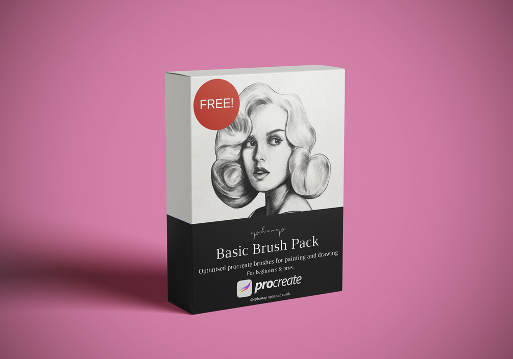 (Free) Base Brush Pack - For Procreate 
