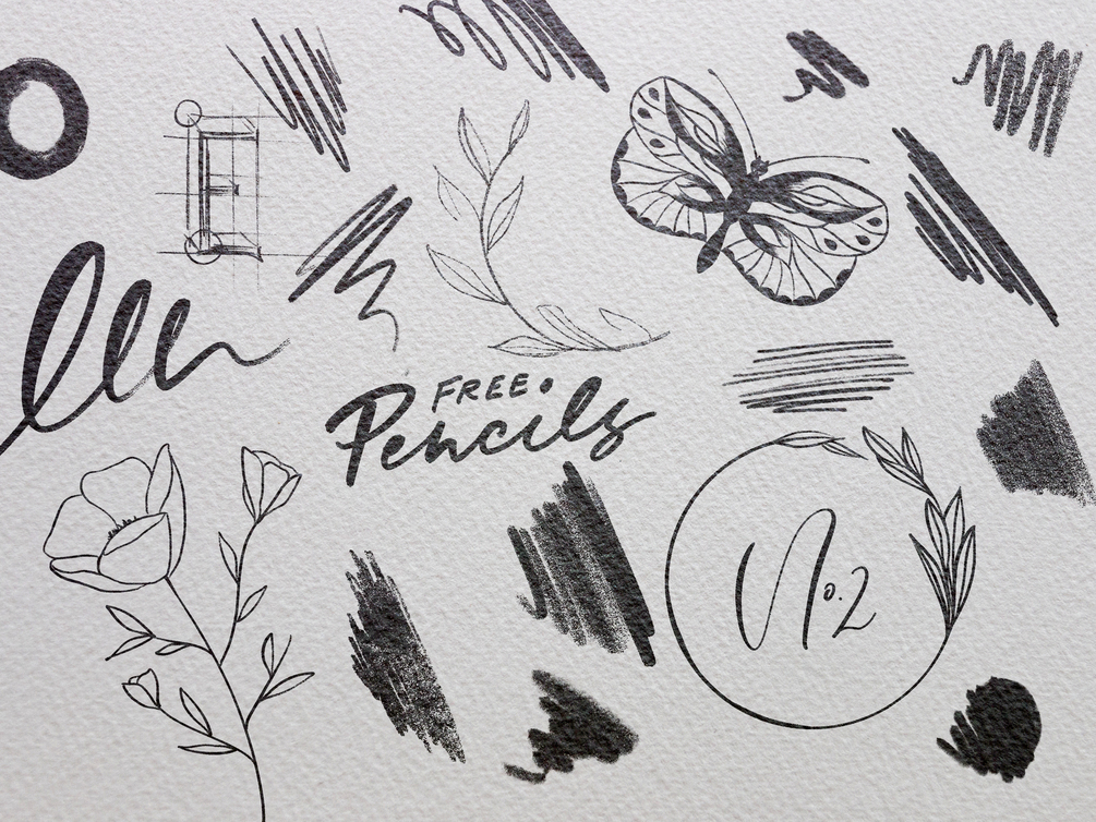 17 FREE Procreate Pencil brushes