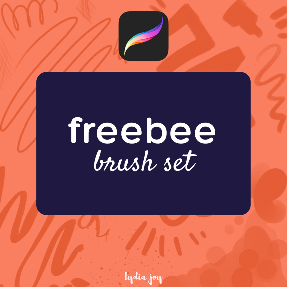 ✌️freebee Procreate brushset✌️