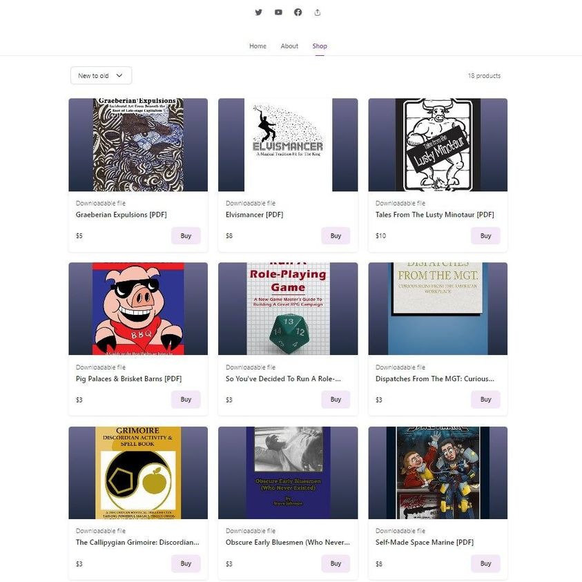 Patreon Shop