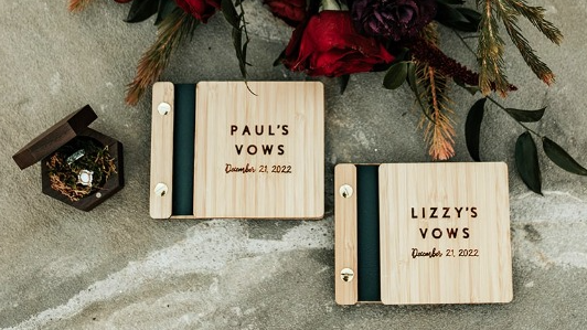"Lizzy and Paul" Vow Books