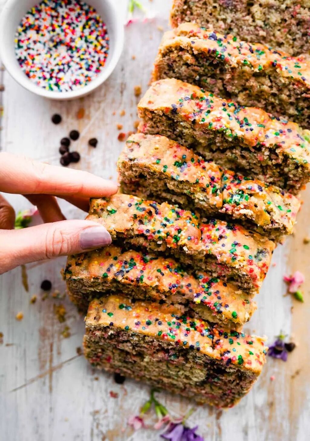Vegan GF ice cream bread 