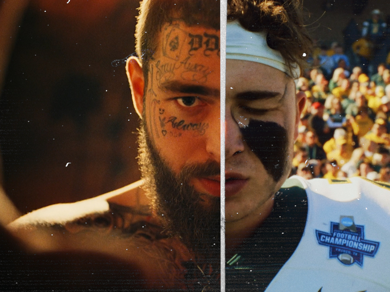 Post Malone track gives ESPN college football a majestic kickoff