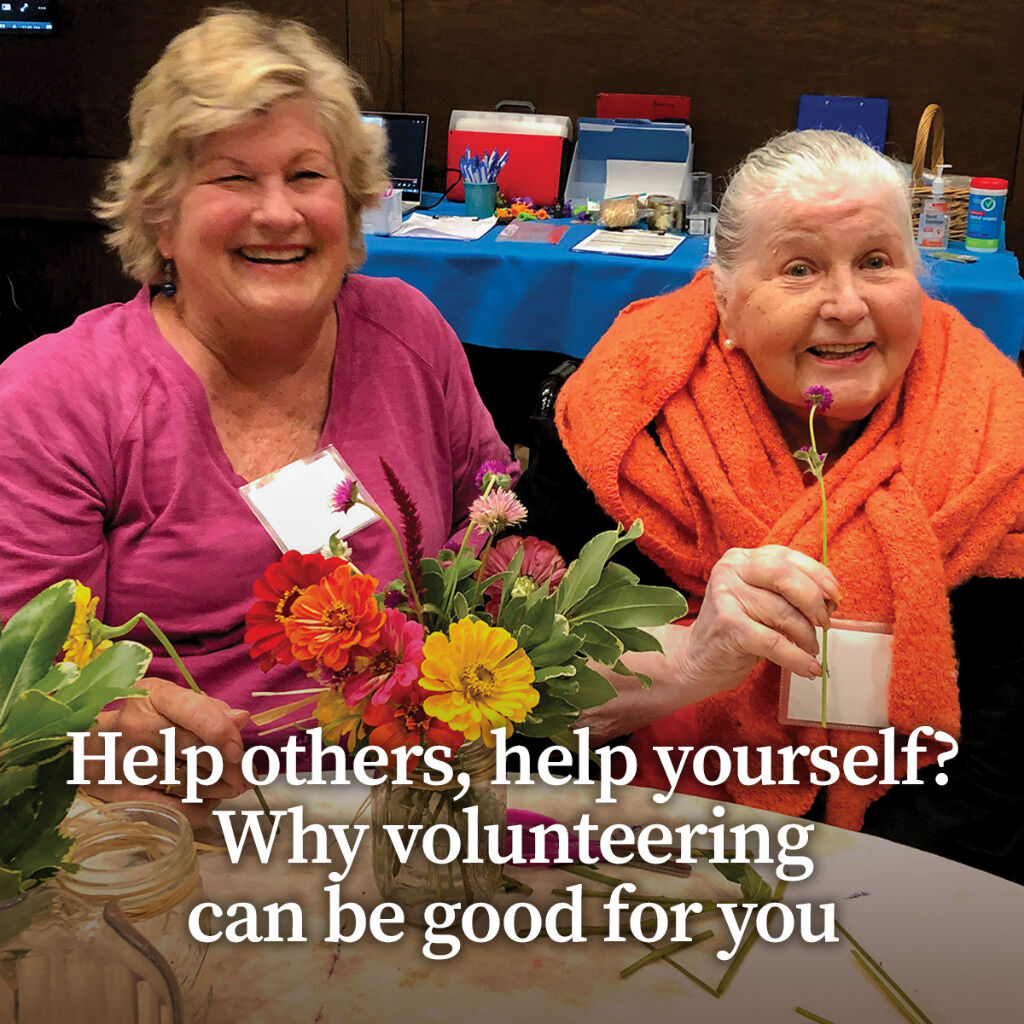 Help others, help yourself? Why volunteering can be good for you