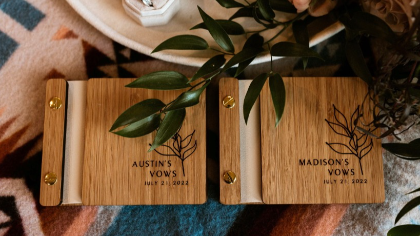 "Austin and Madison" Vow Books
