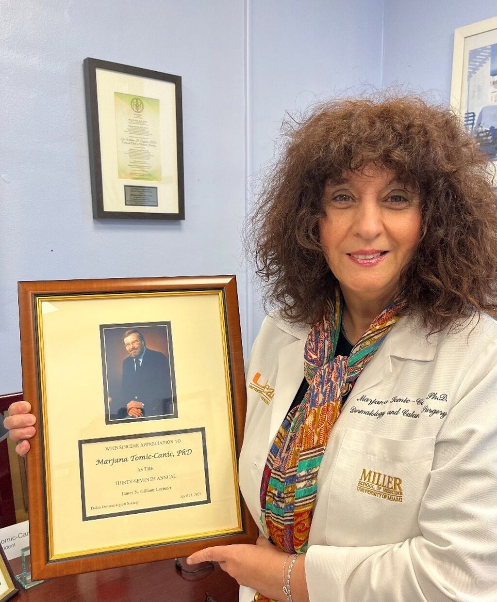 Recognition for Miller School Faculty Member at the Forefront of Dermatology Research