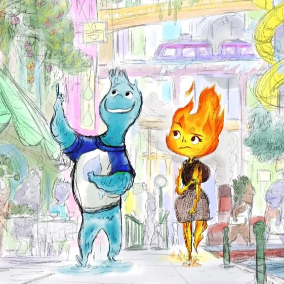 How Pixar&rsquo;s &lsquo;Elemental&rsquo; Quietly Made Our Relationship Feel Seen