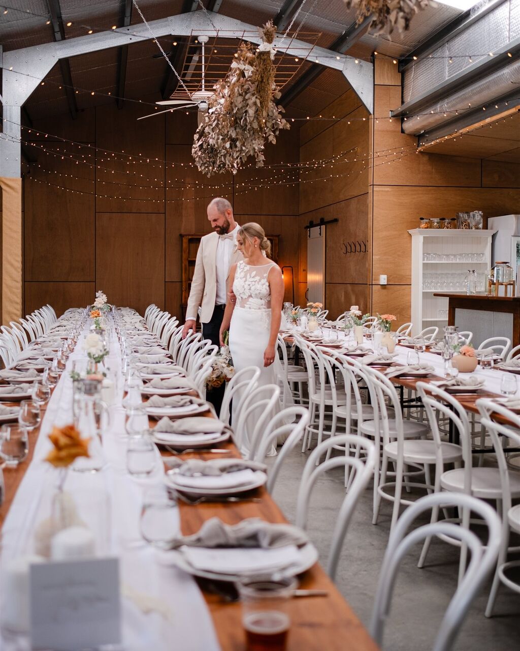 A final walk-through for Aneeka + Jan at Quince Brook