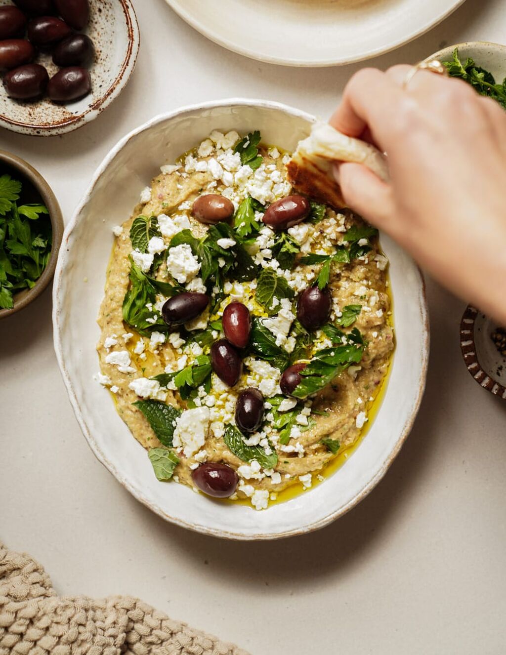 Whipped Eggplant Dip
