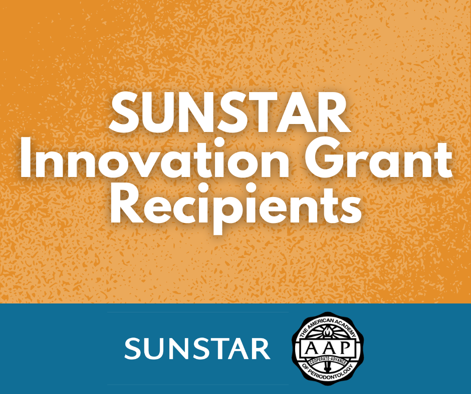 SUNSTAR Innovation Grant Recipients