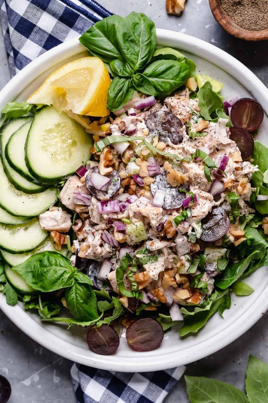 Chicken Waldorf Salad (High-Protein Lunch Recipes)