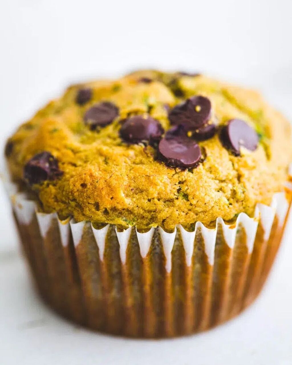 Gluten-free banana zucchini muffins 