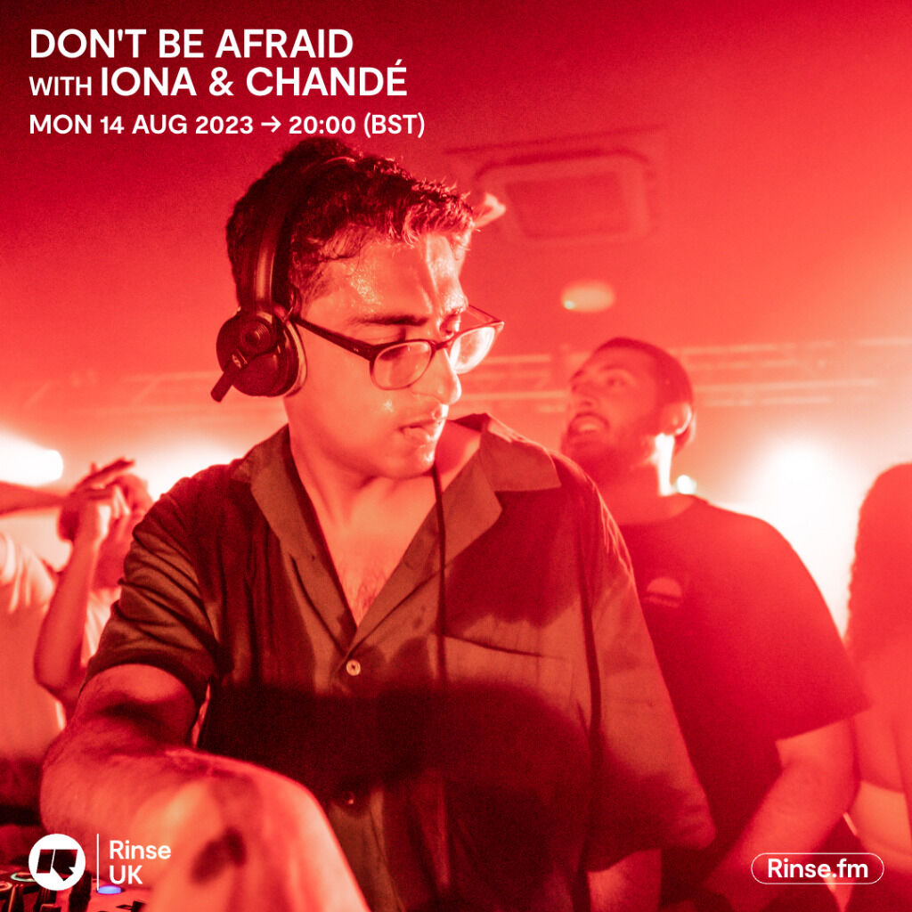 Guest Mix for Don't Be Afraid on Rinse FM