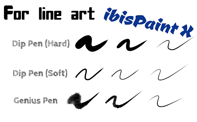 6 Best Brushes for Lineart in ibisPaint X