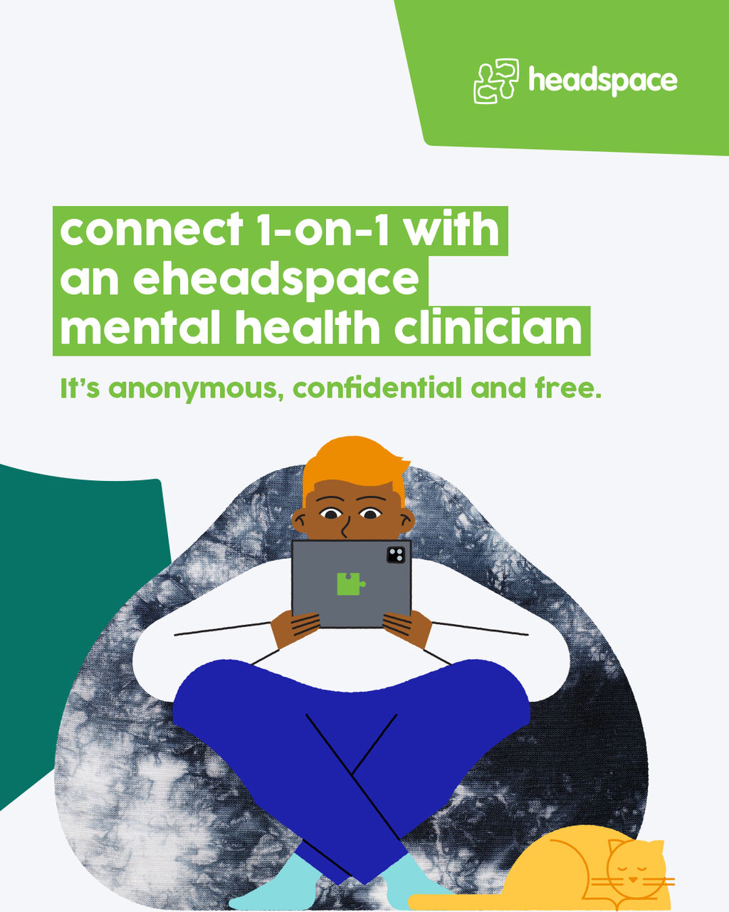  eheadspace (clinician 1:1 chats)