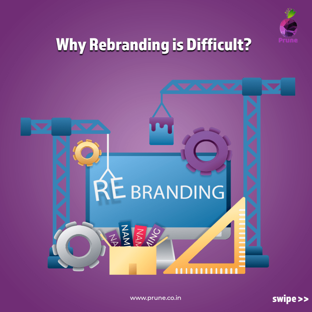 Why can Rebranding be a tough challenge?