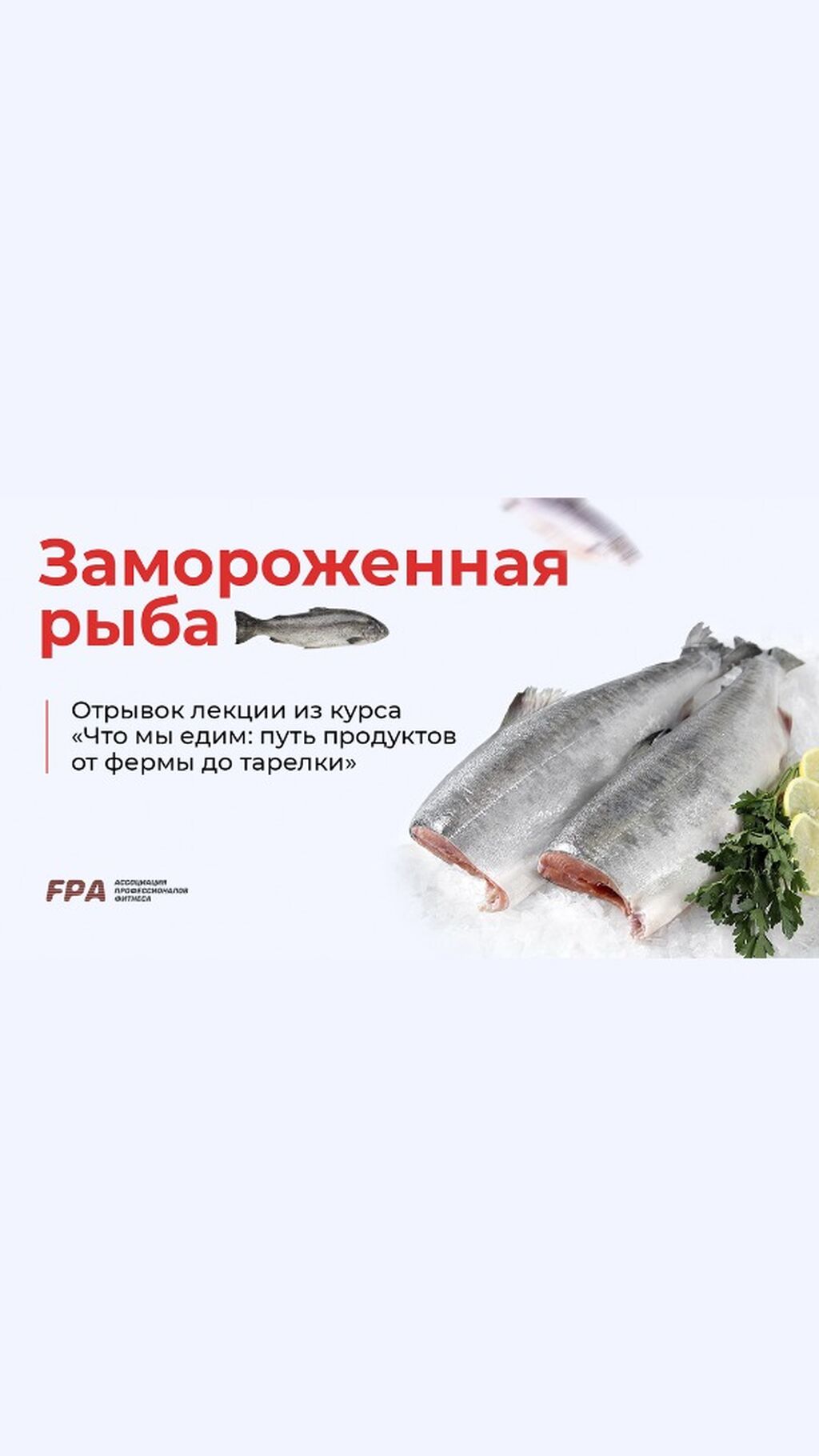 Курс о пищевом производстве
