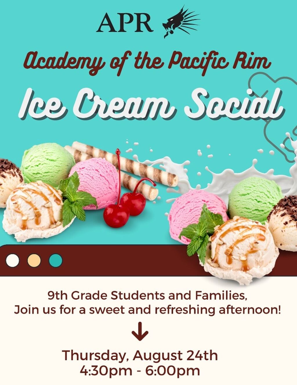 9th Grade Ice Cream Social 2023